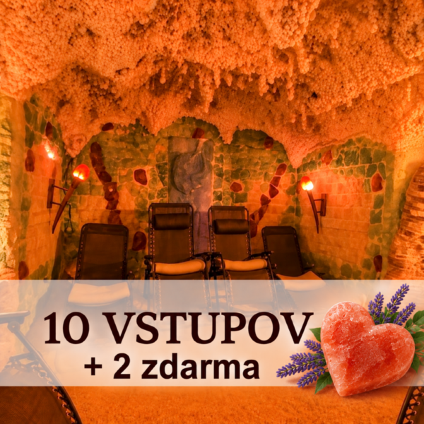 Permanentka prenosná - 10 vstupov dospelý + 2 vstupy zdarma + darček