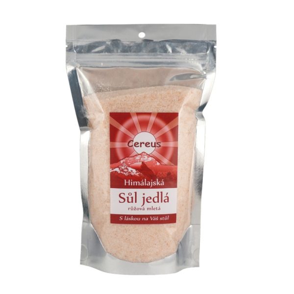 Jedlá soľ - Ružová mletá 560g