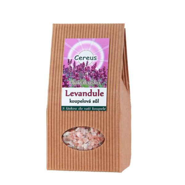 Kúpeľová soľ - LEVANDUĽA 500g