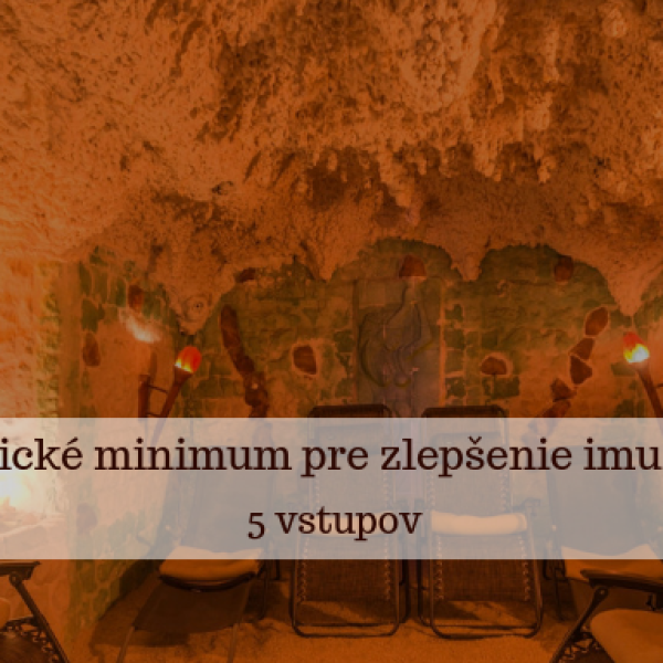 Kritické minimum pre zlepšenie imunity -          5 vstupov