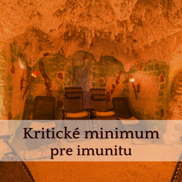 Kritické minimum pre zlepšenie imunity -          5 vstupov